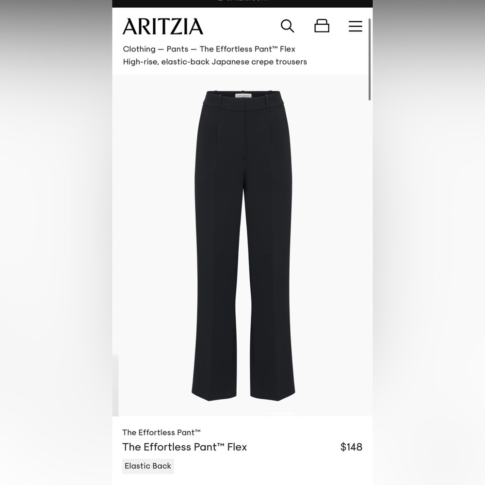 Aritzia Babaton The Effortless Pant